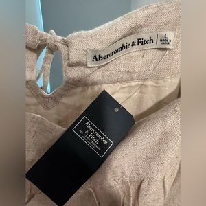 Abercrombie and Fitch Linen top! Size L!